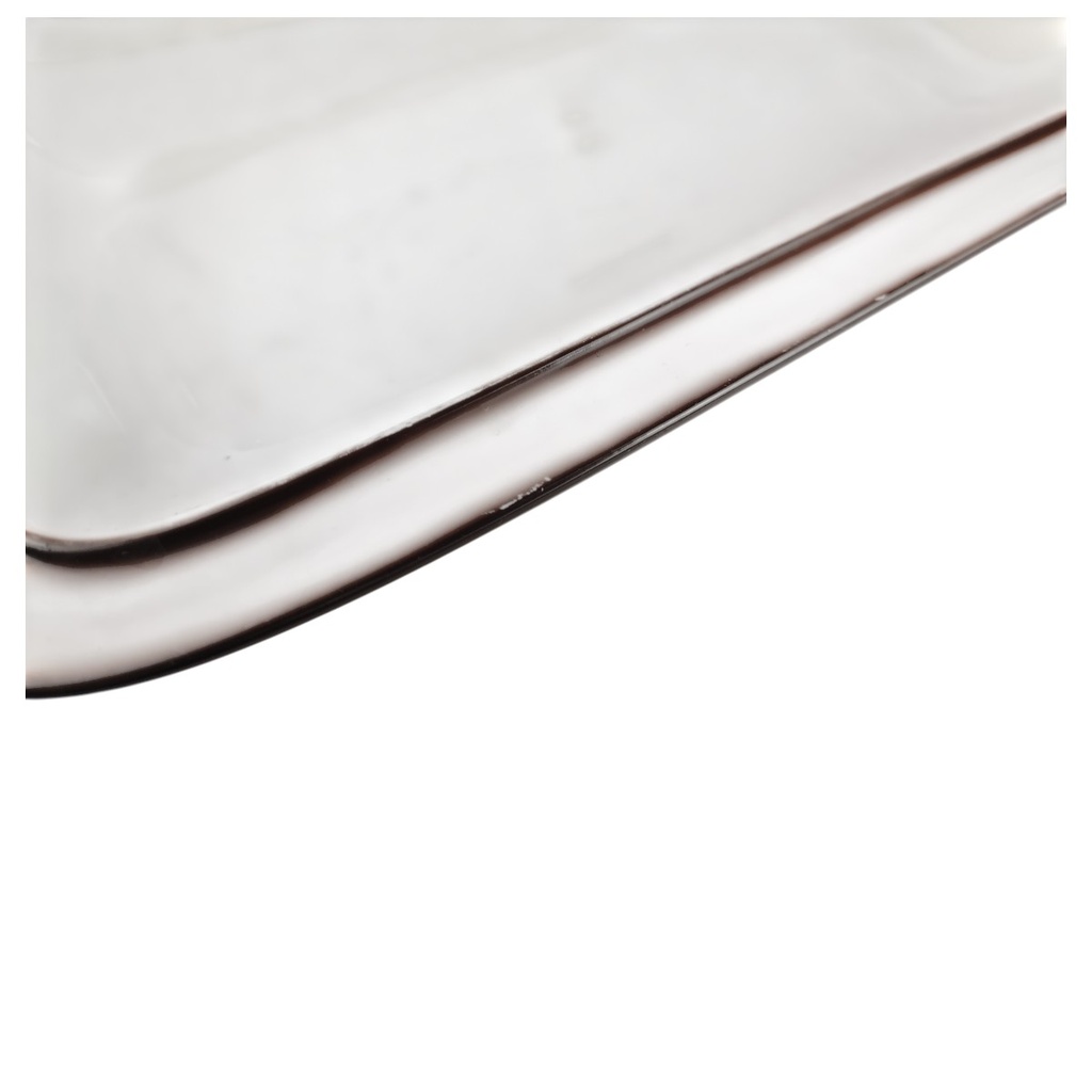 [458169153] Servierplatte 29,3x17,8 cm Thomas Porzellan Scandic Shadow braun Bild 3