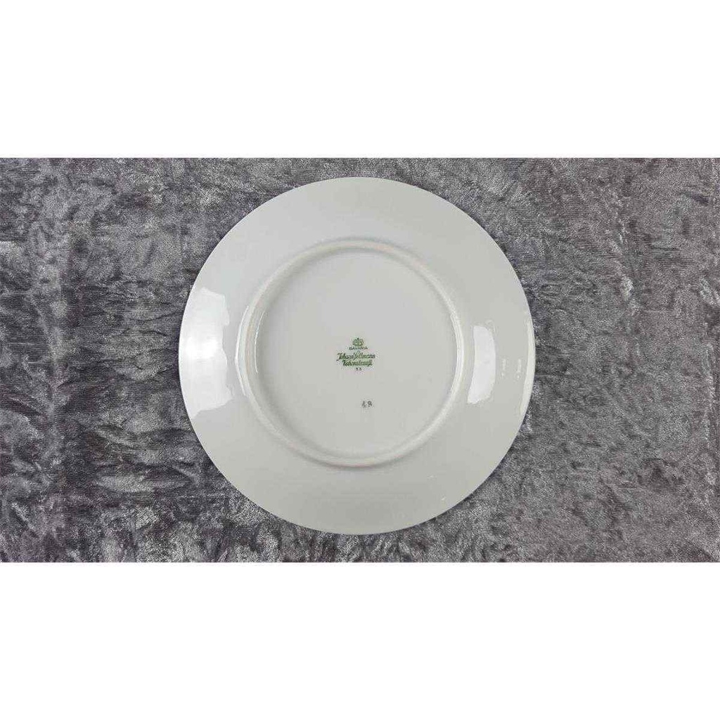 [45816916] Kuchenteller Dessertteller Frühstücksteller Golddekor 19,5 cm Seltmann Weiden Vohenstrauß Kobalt gebraucht - akzeptabel Bild 5