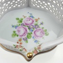 [458169163] Durchbruchschale Durchbrucharbeit 8,5 cm Wallendorf Blumendekor gebraucht - gut Bild 3