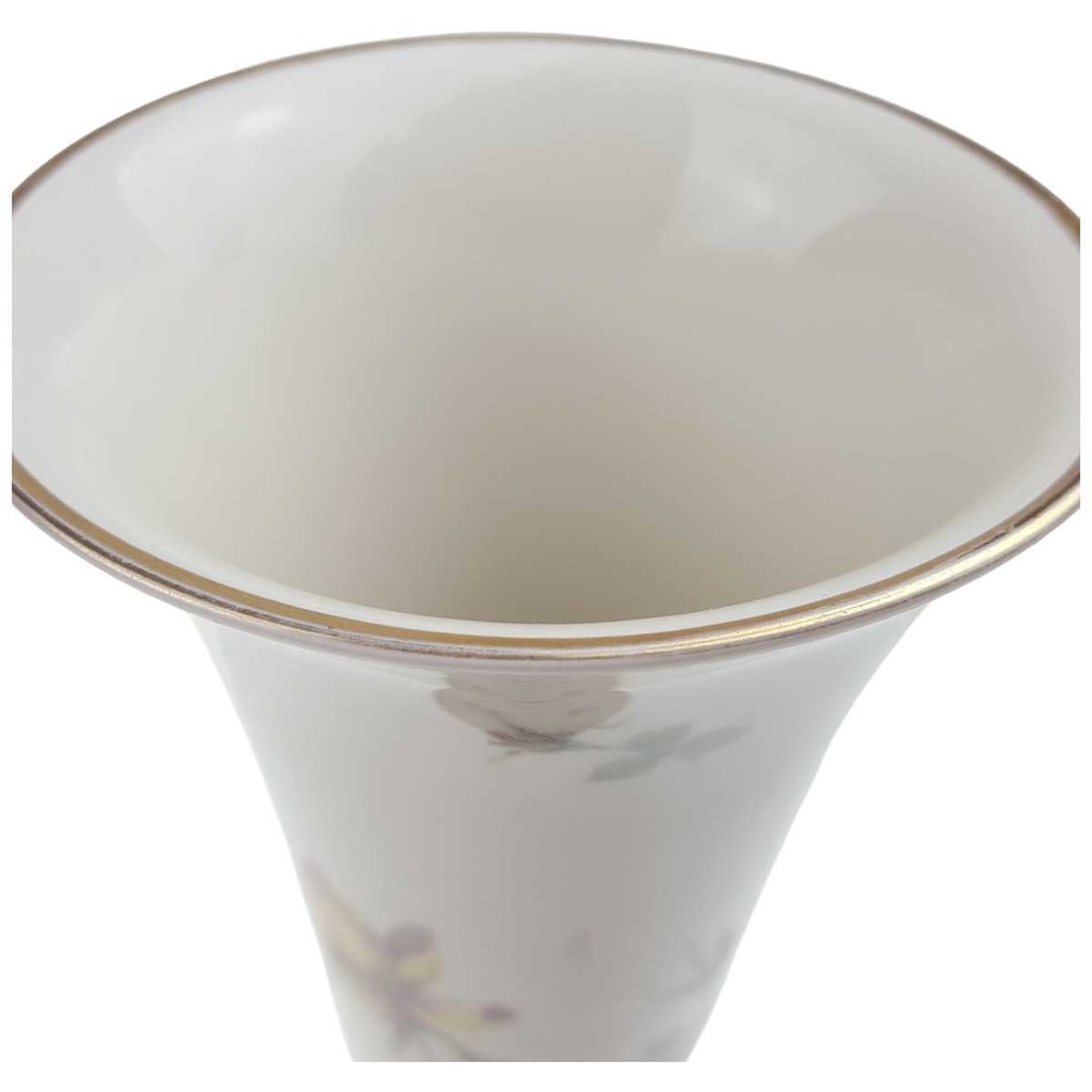 [458169164] Vase Goldrand Germany 29,2 cm Rosenthal Blumendekor gebraucht - gut Bild 2