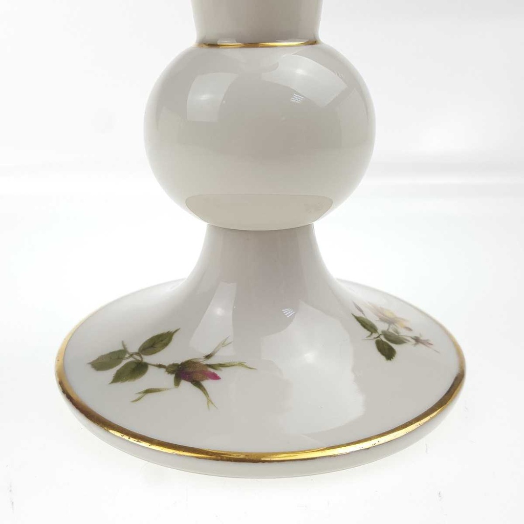 [458169164] Vase Goldrand Germany 29,2 cm Rosenthal Blumendekor gebraucht - gut Bild 3