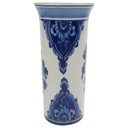 [458169165] Vase Handwerk 19 cm Delfts Blauw Blaue Blumen gebraucht - gut Bild 2