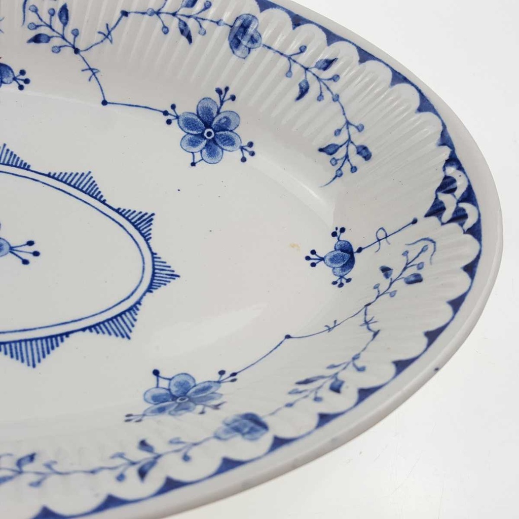 [458169166] Schale Furnivals Denmark blau Blaue Blumen gebraucht - gut Bild 4