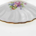 [458169167] Deckeldose Goldrand 6,5 cm Wagner & Apel Blumendekor gebraucht - gut Bild 4