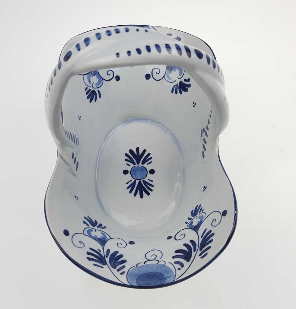 [458169168] Schale mit Deckel 15,7 cm Gilde Blau Dekor gebraucht - gut Bild 4