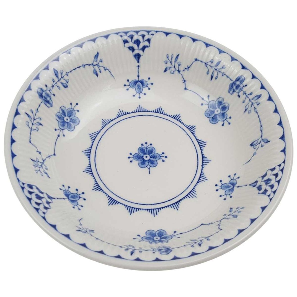 [458169169] Schale klein 12,7 cm Furnivals Denmark blau Blaue Blumen gebraucht - gut Bild 2