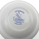 [458169169] Schale klein 12,7 cm Furnivals Denmark blau Blaue Blumen gebraucht - gut Bild 4
