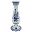 [458169177] Vase handgemalt 21 cm Delfts Blauw Blumendekor Blumen gebraucht - gut Bild 2