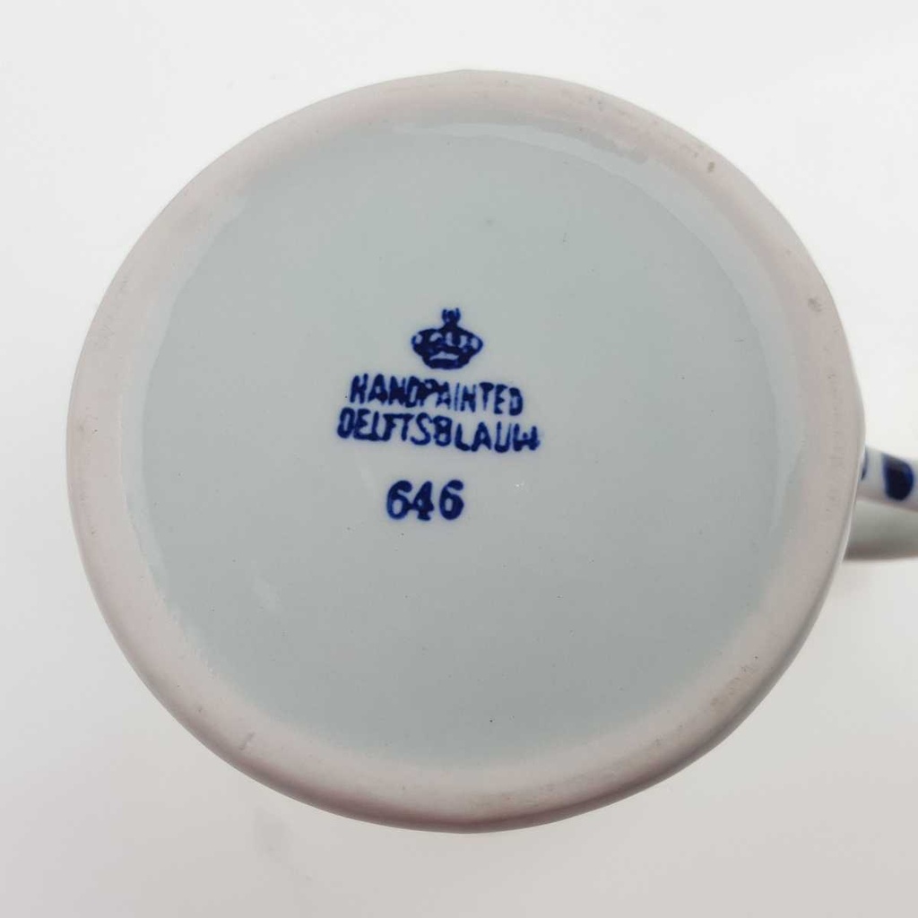 [458169182] Kerzenhalter für Stabkerzen Delfts Blauw Blumendekor Blumen gebraucht - sehr gut Bild 5