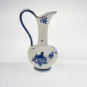 [458169183] Vase 16,7 cm Delfts Blumendekor Blumen gebraucht - gut Bild 3
