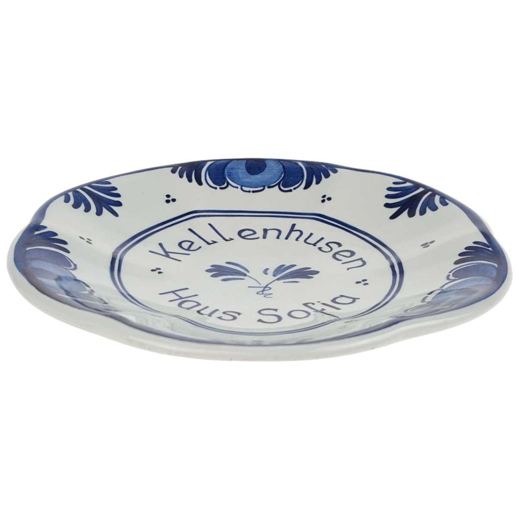 [458169184] Wandteller klein handgemalt Gilde Delfts Blau gebraucht - gut Bild 2