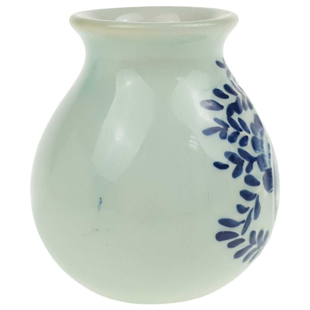 [458169185] Tischvase klein 7 cm Delfts Windmühle gebraucht - gut Bild 2