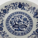 [458169187] Schale klein 12,9 cm Kensington Staffordshire Ironstone Zwiebelmuster Blau gebraucht - gut Bild 3
