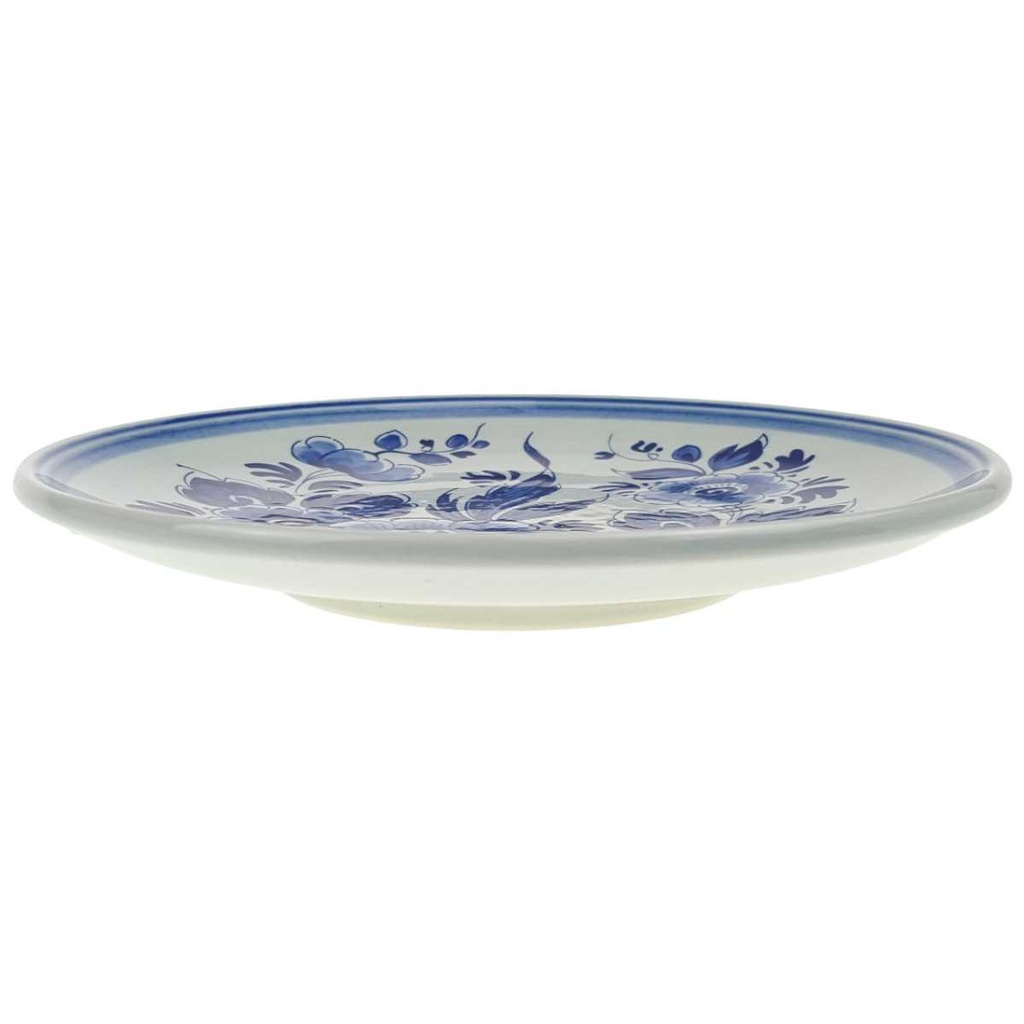 [458169192] Wandteller klein Delfts Blaue Blumen gebraucht - gut Bild 2