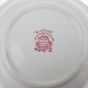 [458169195] Schüssel 23,6 cm Wood´s Burslem Seaforth Rot gebraucht - sehr gut Bild 5