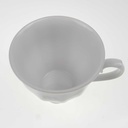 [458169197] Kaffeetasse 0,2 L Eschenbach Toledo rosa graue Blüten gebraucht - gut Bild 5