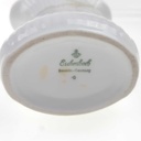 [458169199] Vase klein 11,2 cm Eschenbach Toledo rosa graue Blüten gebraucht - sehr gut Bild 5