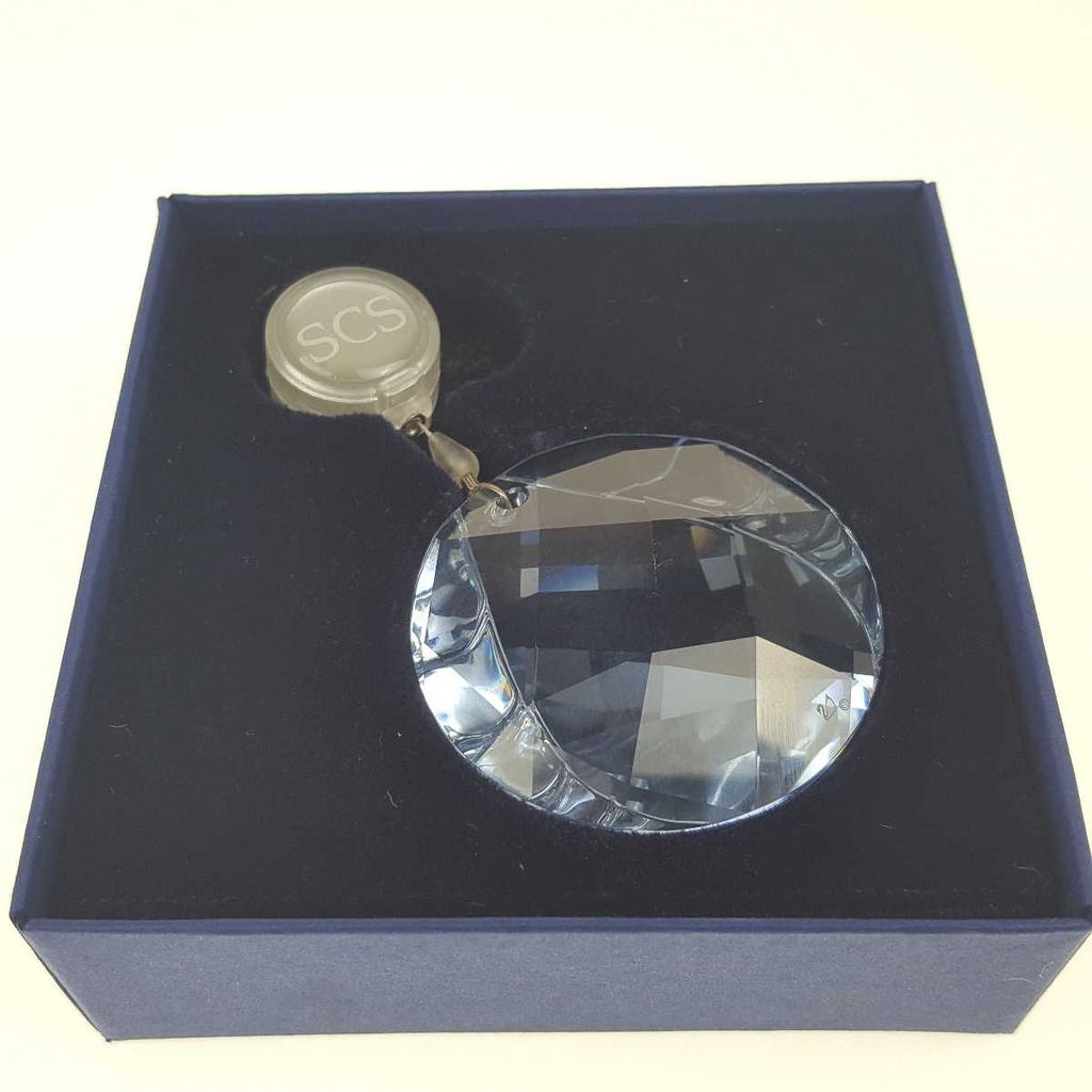 [458169207] Fensterornament Mitgliedschaftsgeschenk Swarovski SCS Wasserblau Blau gebraucht - gut Bild 6