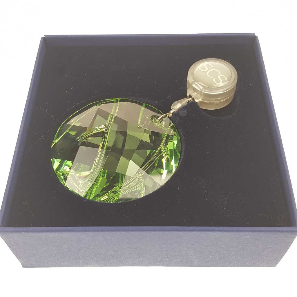 [458169208] Fensterornament Mitgliedschaftsgeschenk Swarovski SCS Bambus Grün gebraucht - gut Bild 5