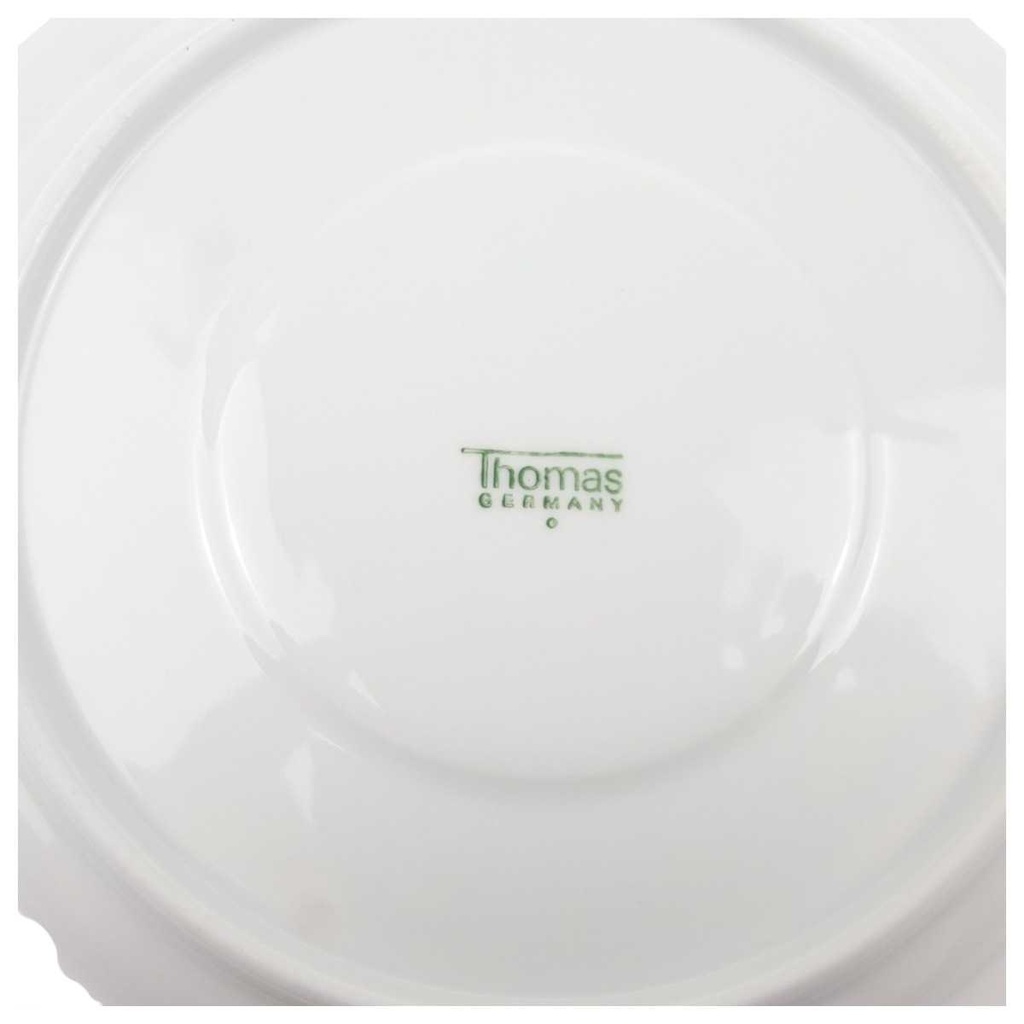 [458169209] Untertasse 17 cm Thomas Porzellan Festival Weiß gebraucht - gut Bild 2