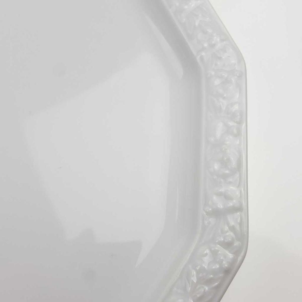 [458169211] Speiseplatte 34,5x23 cm Rosenthal Classic Maria Weiß gebraucht - gut Bild 3