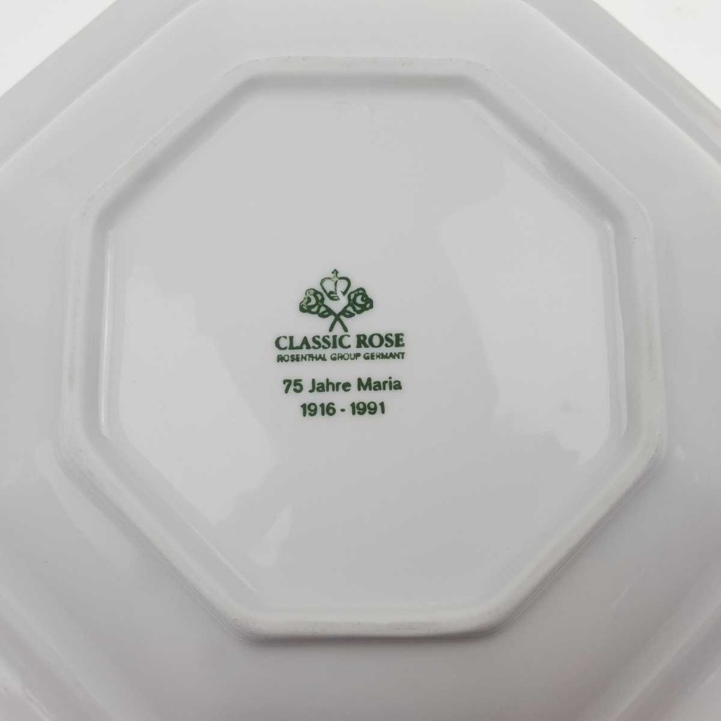 [458169212] Schüssel 22 cm Rosenthal Classic Rose Weiß gebraucht - gut Bild 7
