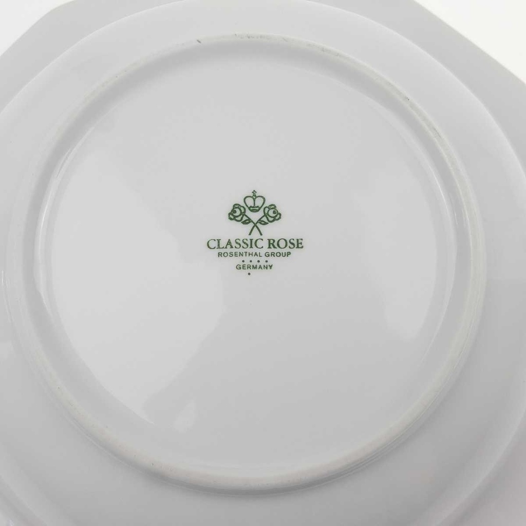 [458169213] Schüssel 21 cm Rosenthal Classic Rose Weiß gebraucht - gut Bild 5