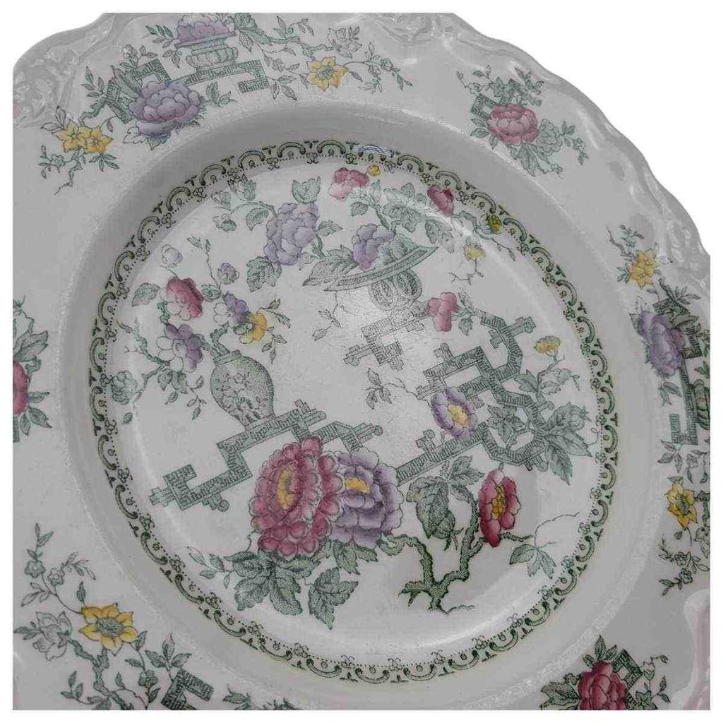 [458169225] Kuchenteller Dessertteller 20 cm Crown Ducal Chinese Garden gebraucht - akzeptabel Bild 2