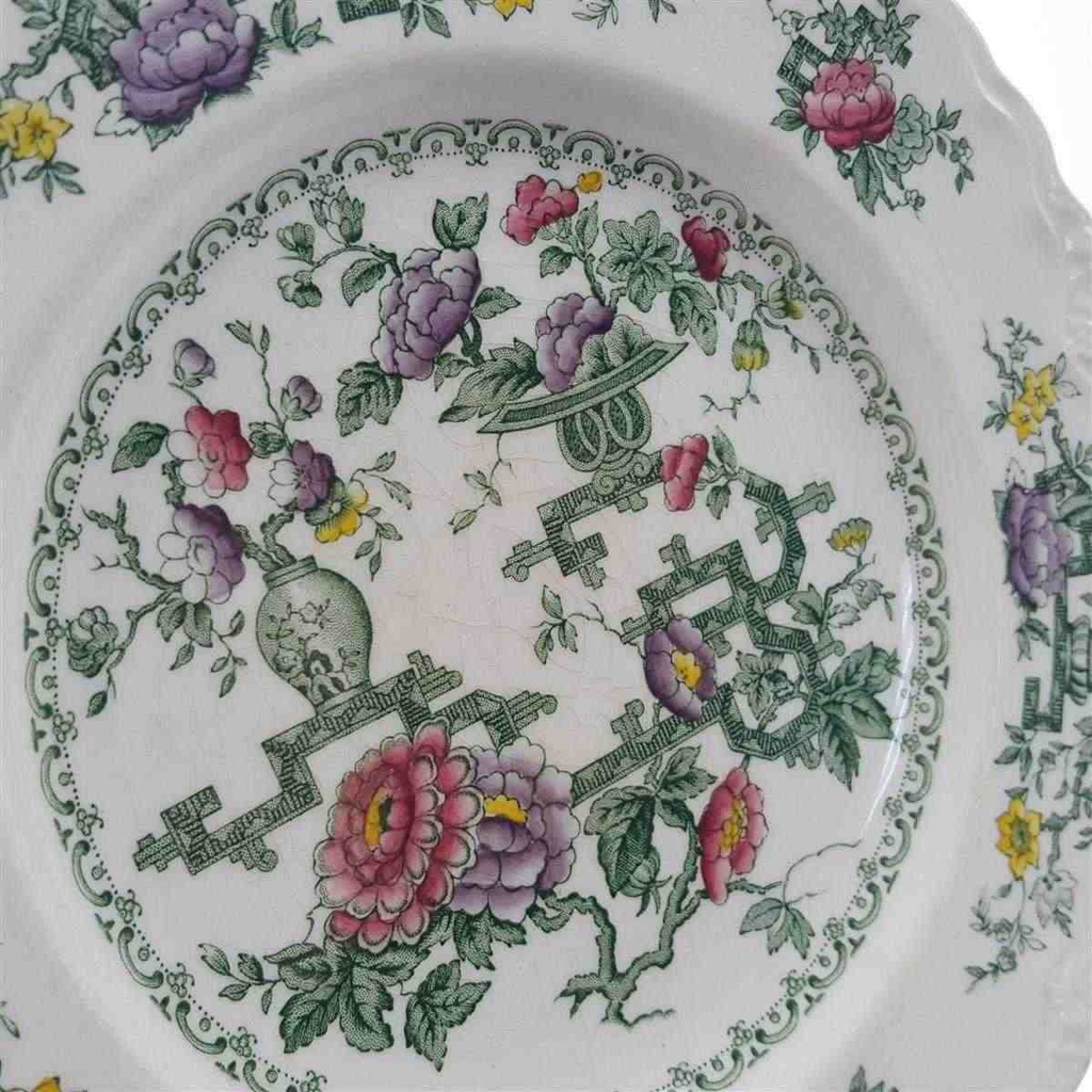 [458169225] Kuchenteller Dessertteller 20 cm Crown Ducal Chinese Garden gebraucht - akzeptabel Bild 3