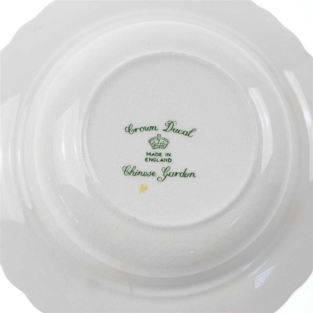 [458169226] Butterdose Crown Ducal Chinese Garden gebraucht - akzeptabel Bild 4