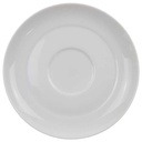 [458169243] Untertasse für Kaffee 14 cm Thomas Porzellan Lanzette Weiß gebraucht - sehr gut Bild 2