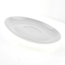 [458169243] Untertasse für Kaffee 14 cm Thomas Porzellan Lanzette Weiß gebraucht - sehr gut Bild 3