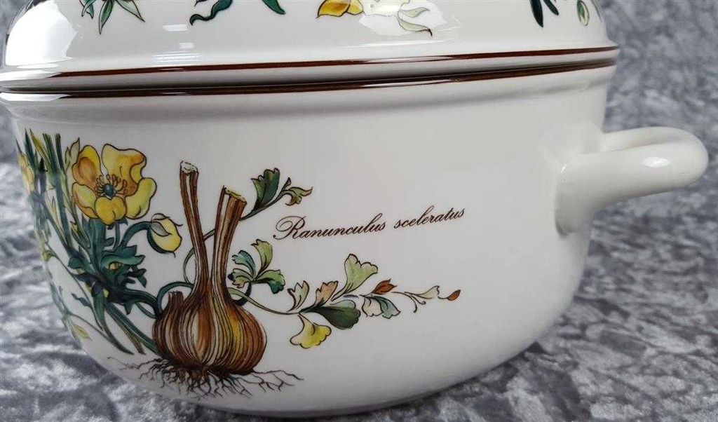 [45816930] Suppenterrine 3 L Villeroy & Boch Botanica I.Wahl Ranunculus Sceleratus gebraucht - sehr gut Bild 3
