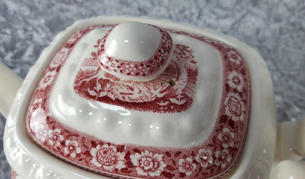 [45816931] Teekanne 1,5 L Villeroy & Boch Rusticana Rot gebraucht - sehr gut Bild 3