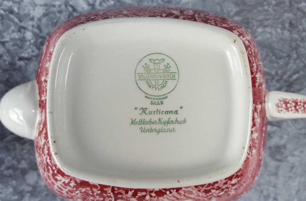 [45816931] Teekanne 1,5 L Villeroy & Boch Rusticana Rot gebraucht - sehr gut Bild 5