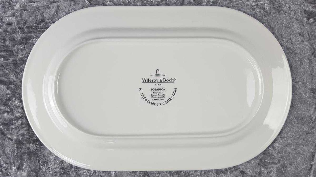 [45816936] Fleischplatte 33,2x22,4 cm Villeroy & Boch Botanica gebraucht - gut Bild 5