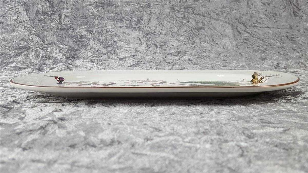 [45816937] Fleischplatte 39,3x23 cm Villeroy & Boch Botanica gebraucht - gut Bild 4