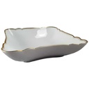 [45816959] Servierschüssel Goldrand 27 cm Schirnding Bavaria gebraucht - gut Bild 2