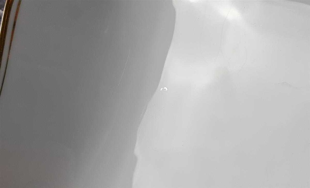[45816959] Servierschüssel Goldrand 27 cm Schirnding Bavaria gebraucht - gut Bild 4