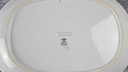 [45816966] Servierplatte Speiseplatte Fleischplatte Steakplatte mittelgroß Goldrand 27,5x19,8 cm KPM Krister 0201 Weiß gebraucht - gut Bild 4