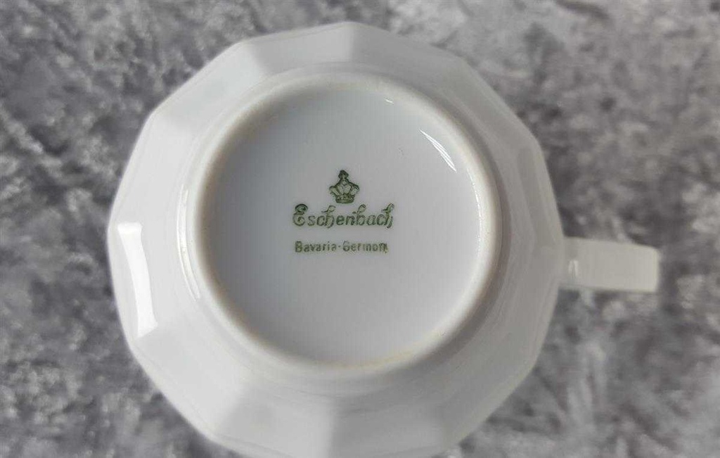 [45816971] Kaffeetasse Tasse Eschenbach Weiß gebraucht - gut Bild 5
