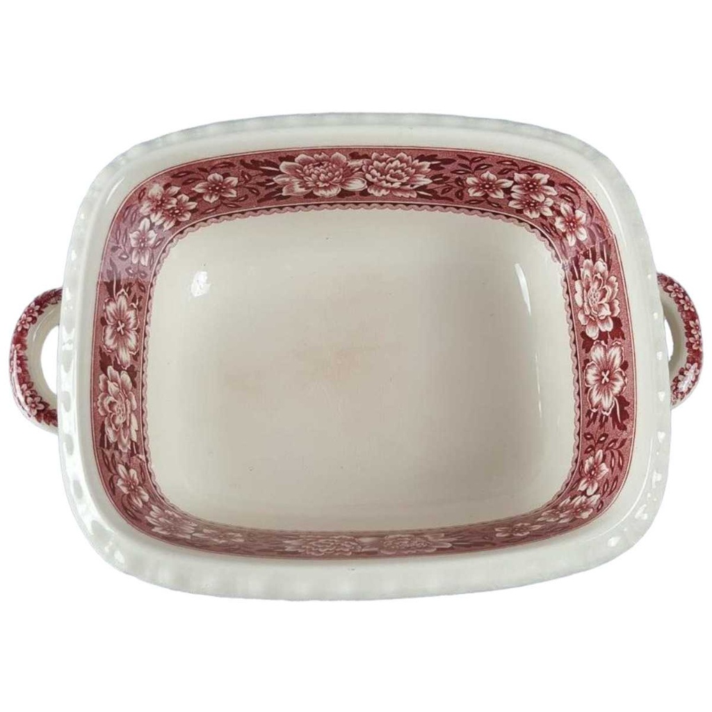 [45816972] Butterschale Villeroy & Boch Rusticana Rot gebraucht - akzeptabel Bild 2