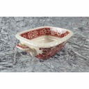 [45816972] Butterschale Villeroy & Boch Rusticana Rot gebraucht - akzeptabel Bild 3