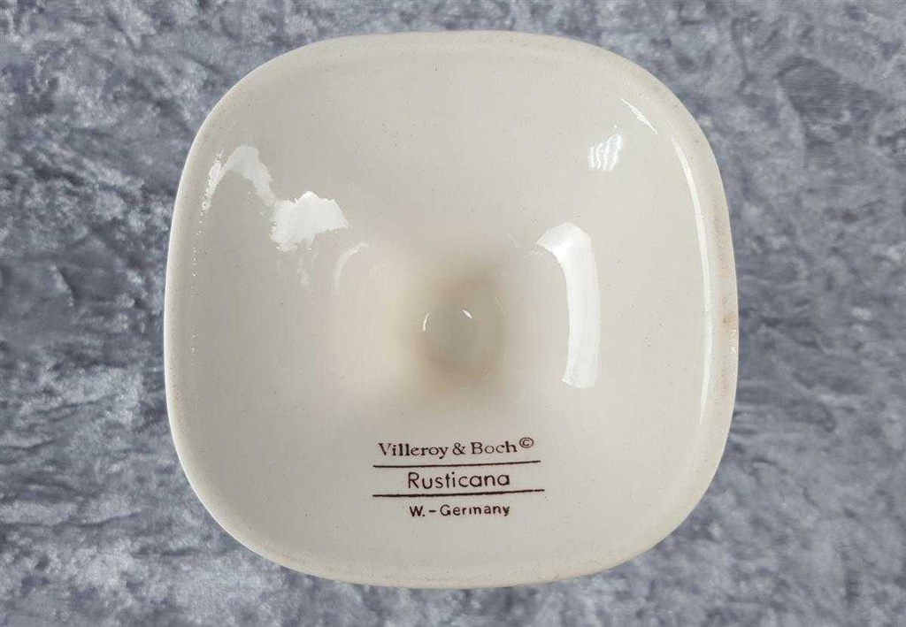 [45816977] Kerzenhalter Kerzenleuchter Villeroy & Boch Rusticana Rot Bild 4