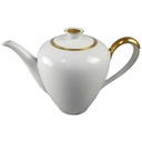[45816980] Kaffeekanne Goldrand 1,7 L KPM Krister 0201 Weiß gebraucht - gut Bild 2