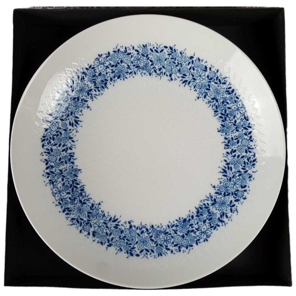 [45816986] Servierschale groß 31,4 cm Rosenthal Romanze Benares Blau gebraucht - neuwertig Bild 2