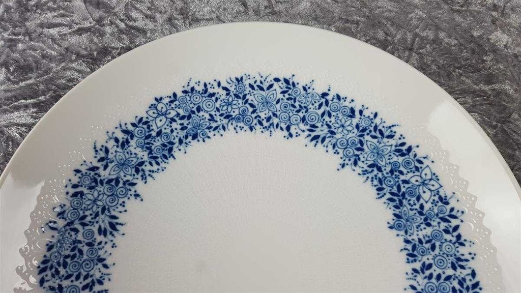 [45816986] Servierschale groß 31,4 cm Rosenthal Romanze Benares Blau gebraucht - neuwertig Bild 4