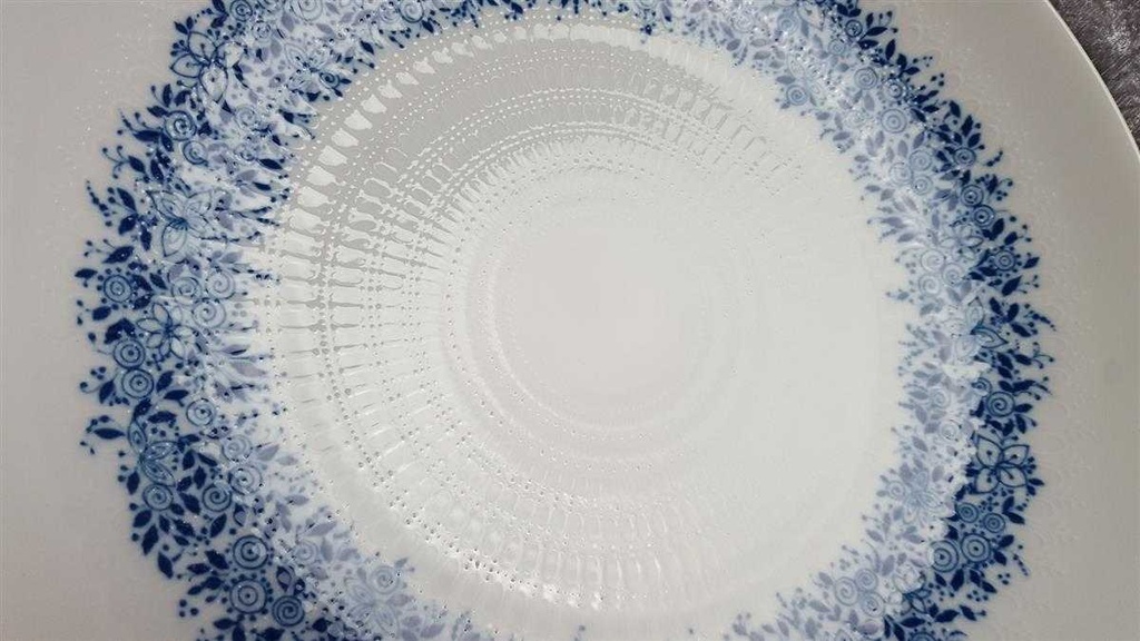 [45816986] Servierschale groß 31,4 cm Rosenthal Romanze Benares Blau gebraucht - neuwertig Bild 5