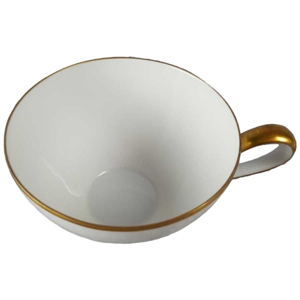 [45816989] Teetasse Tasse Goldrand KPM Krister 0201 Weiß Bild 2