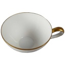 [45816989] Teetasse Tasse Goldrand KPM Krister 0201 Weiß Bild 2